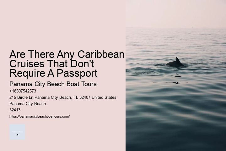 Are There Any Caribbean Cruises That Don't Require A Passport