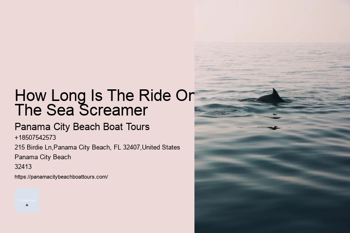 How Long Is The Ride On The Sea Screamer