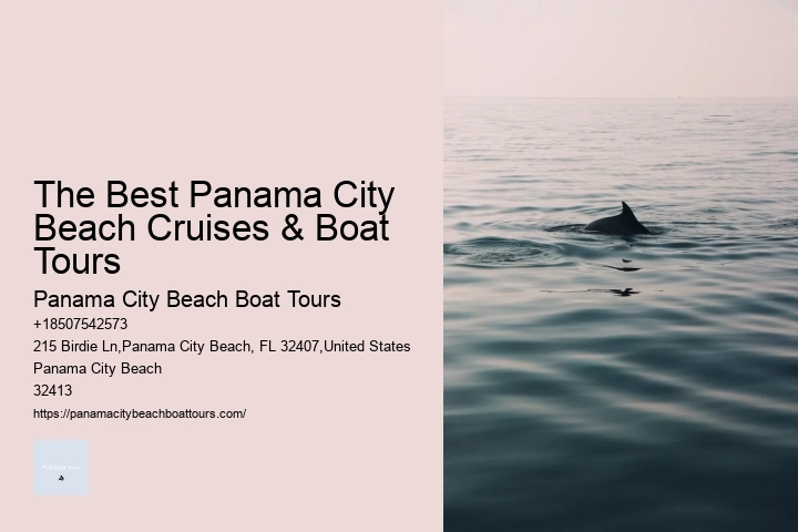 The Best Panama City Beach Cruises & Boat Tours