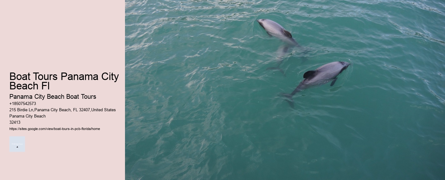 Boat Tours Panama City Beach Fl