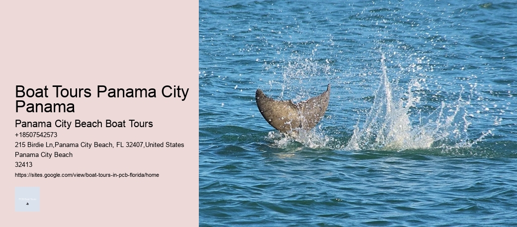 Boat Tours Panama City Panama