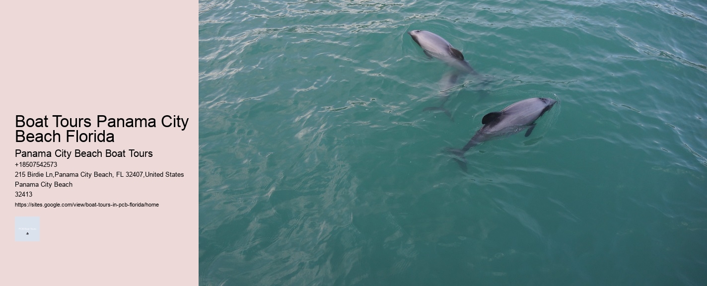 Boat Tours Panama City Beach Florida