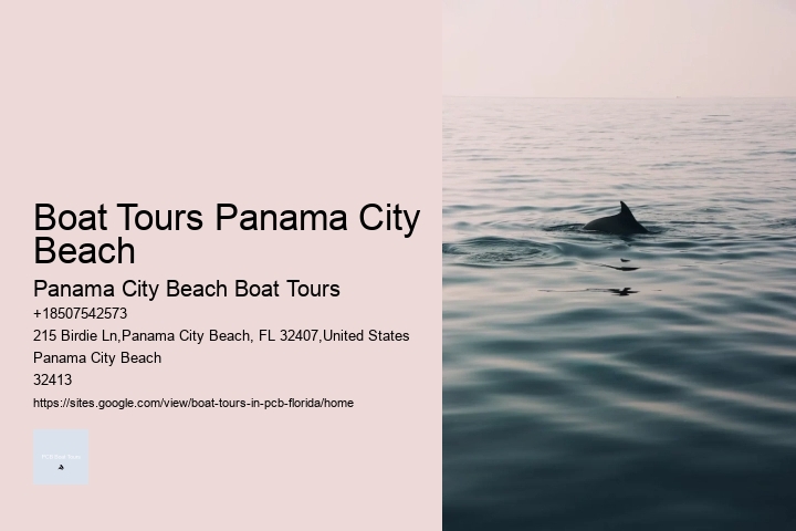 Boat Tours Panama City Panama